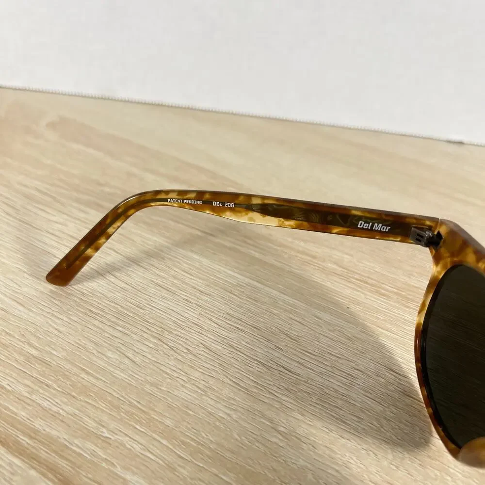 Costa Del Mar Del Mar DEL 206 Sunglasses 580 Brown Cream Tortoise